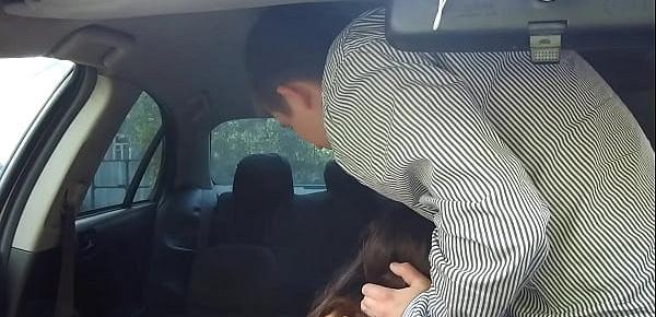  Deepthroat in taxi Russian milf woman&039;s reaction to harassment (Alina Tumanova)